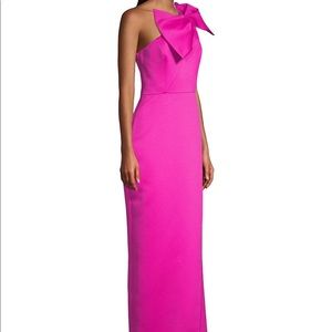 Show stopping hot pink dress